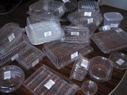Пластиковые емкости для упаковки пищевых продуктов