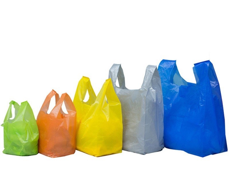 Различные типы пластиковых пакетов